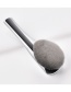 Fashion Silver Color Round Shape Decorated Makeup Brush