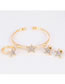 Fashion Gold Color Star Shape Decorated Jewelry Set (5 Pcs )