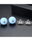 Fashion Blue Crown Shape Decorated Earrings