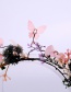 Fashion Pink Flower&butterfly Shape Decorated Hair Accessories