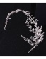 Fashion Silver Color Diamond Decorated Hair Accessories