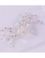 Fashion White Crown Shape Decorated Hair Accessories
