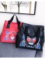 Fashion Khaki Heart Pattern Decorated Handbag