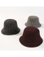 Fashion Khaki Stripe Pattern Design Simple Hat