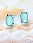 Fashion Multi-color Diamond Decorated Earrings (10 Pcs )