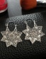 Fashion Gold Color Bee Shape Decorated Hollow Out Earrings