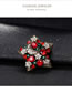 Fashion Multi-color Star Shape Decorated Brooch