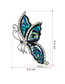Fashion White Butterfly Shape Decorated Brooch