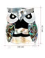 Fashion Khaki Owl Shape Decorated Brooch