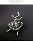 Fashion Antique Silver Girl Shape Decorated Brooch