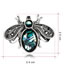 Fashion Antique Silver Bee Shape Decorated Brooch