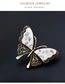 Fashion Silver Color Butterfly Shape Decorated Brooch