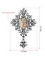 Fashion Gold Color Diamond Decorated Hollow Out Brooch