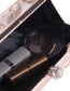 Fashion Black Diamond Decorated Hollow Out Handbag
