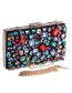 Fashion Multi-color Diamond Decorated Handbag