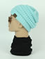 Fashion Coffee Pure Color Decorated Hat