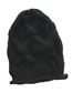 Fashion Black Pure Color Decorated Hat