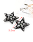 Fashion Black Star Shape Decorated Shoes Accessories