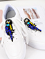 Fashion Sapphire Blue Bird Shape Decorated Shoes Accessories