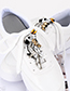 Fashion White Bird Shape Decorated Shoes Accessories