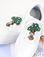 Fashion Green Mushroom Shape Decorated Shoes Accessories