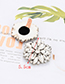 Fashion White Flower Shape Decorated Shoes Accessories