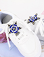 Fashion Black Star Shape Decorated Shoes Accessories