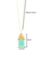 Fashion Beige Tassel Decorated Pure Color Necklace
