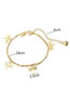 Fashion Gold Color Dragonfly Shape Decorated Earrings
