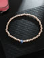 Fashion Gold Color Moon Shape Decorated Anklet