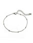 Fashion Silver Color Shell Shape Decorated Anklet