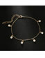 Fashion Gold Color Star Shape Decorated Multi-layer Anklet