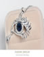 Fashion Silver Color Eye Shape Decorated Necklace