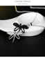Fashion Black+silver Color Dragonfly Shape Decorated Necklace