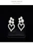 Fashion Silver Color Heart Shape Decorated Jewelry Set
