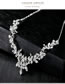 Fashion Silver Color Diamond Decorated Jewelry Set
