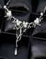 Fashion Silver Color Pearl&diamond Decorated Jewelry Set