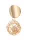 Fashion Gold Color Pearl Decorated Pure Color Earrings
