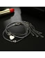 Fashion Silver Color Heart Shape Decorated Bracelet(4pcs)