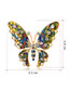 Fashion Multi-color Butterfly Shape Decorated Brooch