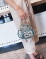 Fashion Silver Color Irregular Shape Decorated Bag