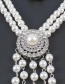 Fashion White Pearl Decorated Necklace
