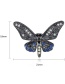 Fashion Gun Black Butterfly Shape Decorated Earrings