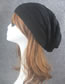 Fashion Brown Stripe Pattern Decorated Pure Color Hat