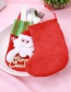 Fashion Red Santa Claus Pattern Decorated Christmas Sock