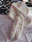 Fashion Beige Pure Color Decorated Scarf