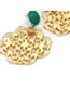 Fashion Green Hollow Out Design Pure Color Earrings