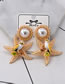 Fashion Gold Color Bird Shape Decorated Earrings
