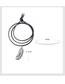 Fashion Silver Color Feather Shape Decorated Necklace