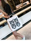 Fashion White Cat Pattern Decorated Handbag